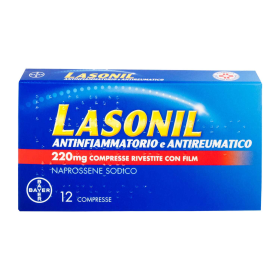 Lasonil antinfiammatorio e antireumatico 220 mg compresse rivestite con film 220 mg compresse rivestite con film 12 compresse