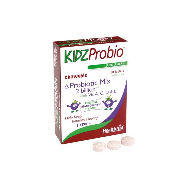 Healthaid Kidz Probio 30 Compresse 2 Miliardi 1 Pezzo Healthaid Kidz Probio 30 Compresse 2 Miliardi 1 Pezzo