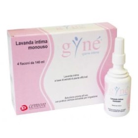 Gyne' lavanda vaginale 4 flaconcini da 140 ml