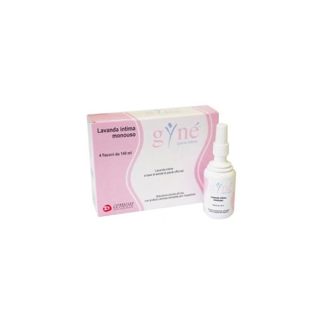 Gyne' lavanda vaginale 4 flaconcini da 140 ml Gyne' lavanda vaginale 4 flaconcini da 140 ml
