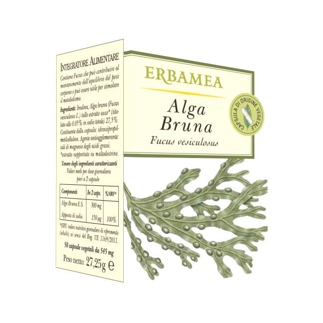 Erbamea Alga Bruna 50 Opercoli Erbamea Alga Bruna 50 Opercoli