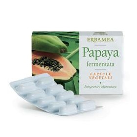 Erbamea Papaya Fermentata 20 Capsule Vegetali