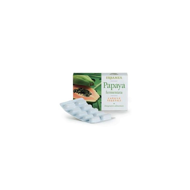 Erbamea Papaya Fermentata 20 Capsule Vegetali Erbamea Papaya Fermentata 20 Capsule Vegetali