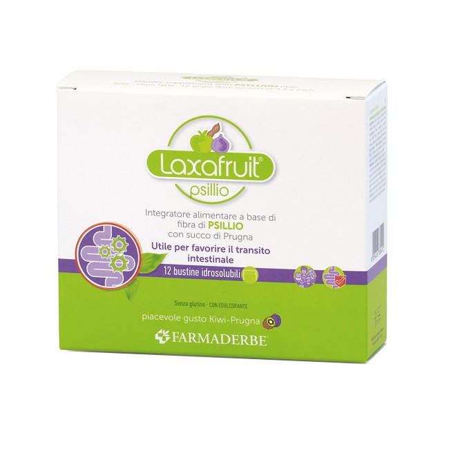 Farmaderbe Laxafruit Psillio 12 Bustine Farmaderbe Laxafruit Psillio 12 Bustine