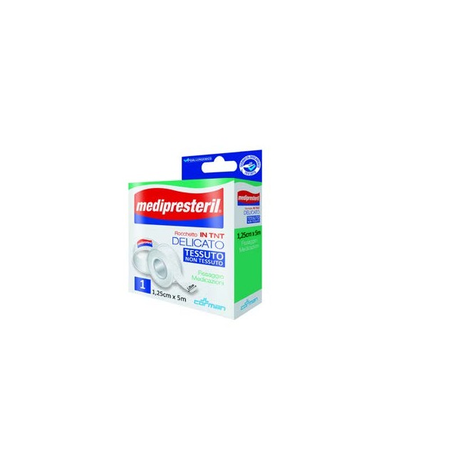 Corman Cerotto In Rocchetto Tnt Medipresteril Delicato M5x1,25cm Corman Cerotto In Rocchetto Tnt Medipresteril Delicato M5x1,25cm