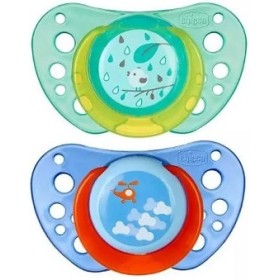 Chicco succhietto air boy in caucciu' 16-36 mesi 2 pezzi