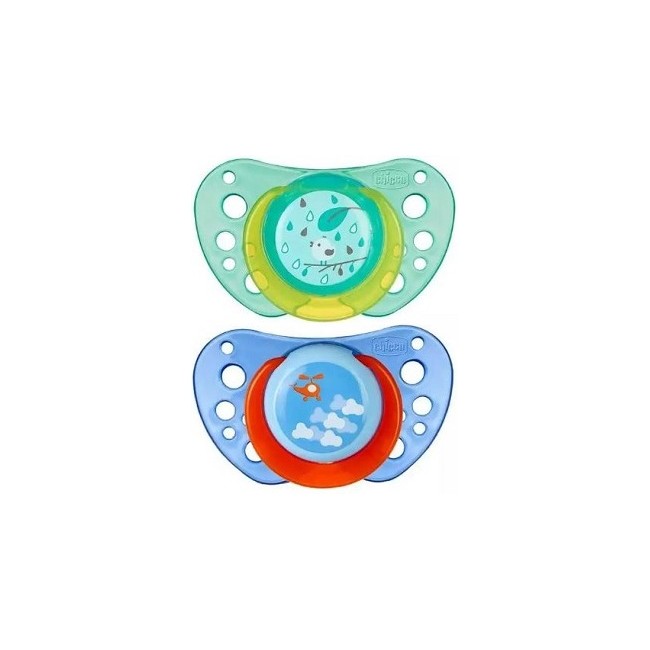 Chicco succhietto air boy in caucciu' 16-36 mesi 2 pezzi Chicco succhietto air boy in caucciu' 16-36 mesi 2 pezzi