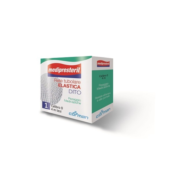 Corman Rete Tubolare Elastica Per Dita Medipresteril Calibro 0 4m Tesi