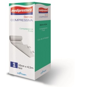 Corman Benda Medipresteril Compressione Forte M4,5x10cm Tesi