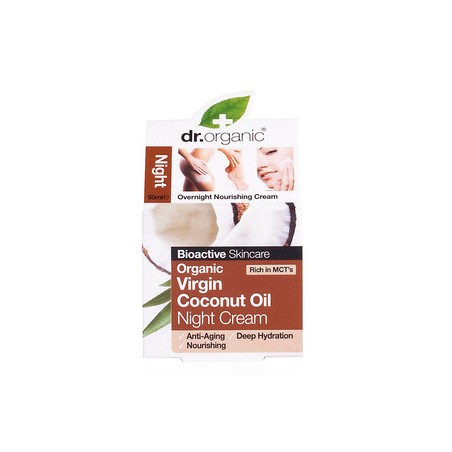 Dr.organic Dr Organic Coconut Oil Cocco Night Cream Crema Viso Notte 50 Ml Dr.organic Dr Organic Coconut Oil Cocco Night Cream Crema Viso Notte 50 Ml