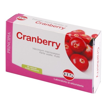 Kos Cranberry Estratto Secco 30 Capsule Kos Cranberry Estratto Secco 30 Capsule