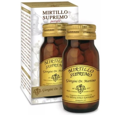 Dr. Giorgini Mirtillo Supremo 80 Pastiglie Dr. Giorgini Mirtillo Supremo 80 Pastiglie