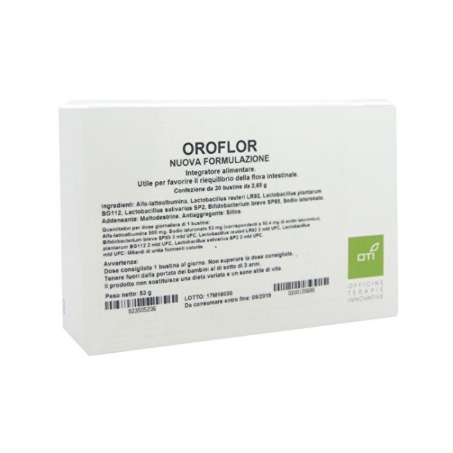 Oti Officine Terapie Innovative Oroflor Nuova Formulazione 20 Bustine