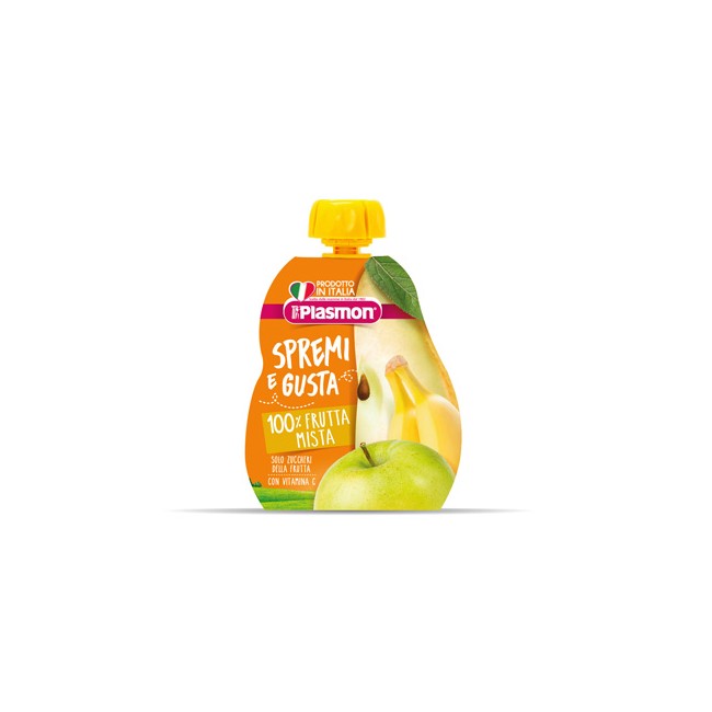 Plasmon Spremi E Gusta Frutta Mista 100 Ml Plasmon Spremi E Gusta Frutta Mista 100 Ml