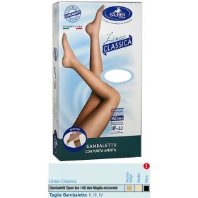 Desa Pharma Sauber Gambaletto Open Toe Maglia Microrete 140 Den Colore Medio Taglia 4 Linea Classica