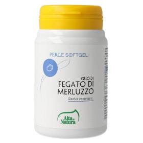 Alta Natura Fegato Di Merluzzo 100 Perle Pilloliera 40 G