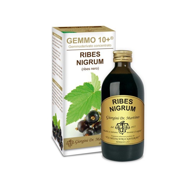 Dr. Giorgini Gemmo 10+ Ribes Nero 200 Ml Liquido Analcolico