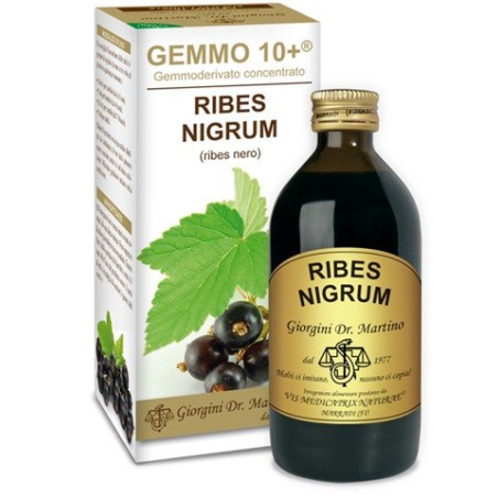Dr. Giorgini Gemmo 10+ Ribes Nero 200 Ml Liquido Analcolico Dr. Giorgini Gemmo 10+ Ribes Nero 200 Ml Liquido Analcolico