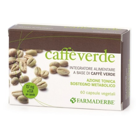 Farmaderbe Caffe' Verde 60 Capsule Farmaderbe Caffe' Verde 60 Capsule