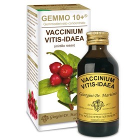 Dr. Giorgini Gemmo 10+ Mirtillo Rosso Liquido Analcolico 100 Ml