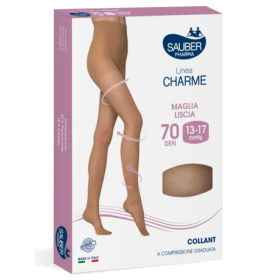 Sauber Linea Charme 70D Collant Nero TG. 4