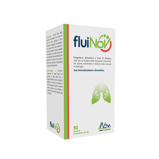 Lanova Farmaceutici Fluinov 10 Bustine 3 G