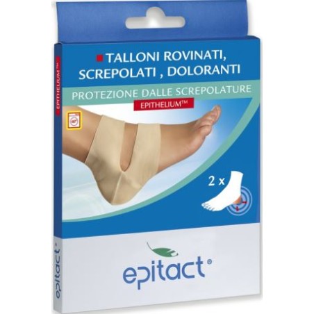 Qualifarma Protezione Per Screpolature Talloni Epitact Taglia Unica 2 Pezzi Qualifarma Protezione Per Screpolature Talloni Epitact Taglia Unica 2 Pezzi