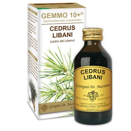 Dr. Giorgini Gemmo 10+ Cedro Del Libano 100 Ml Liquido Analcolico Dr. Giorgini Gemmo 10+ Cedro Del Libano 100 Ml Liquido Analcolico