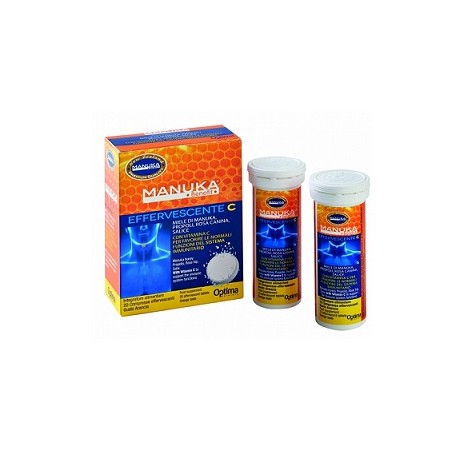 Optima Naturals Manuka Benefit Effervescente C 20 Compresse Optima Naturals Manuka Benefit Effervescente C 20 Compresse