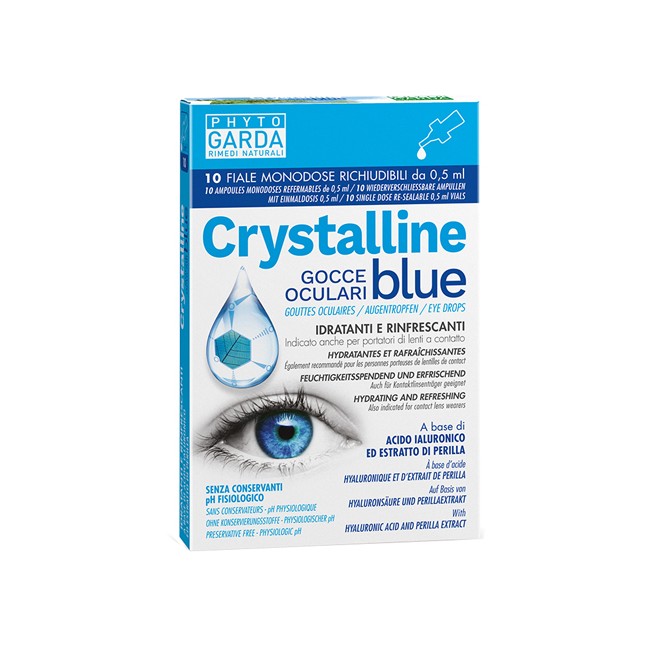 Named Crystalline Blue Gocce Oculari Monodose 10 Fiale 0,5 Ml