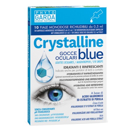 Named Crystalline Blue Gocce Oculari Monodose 10 Fiale 0,5 Ml Named Crystalline Blue Gocce Oculari Monodose 10 Fiale 0,5 Ml