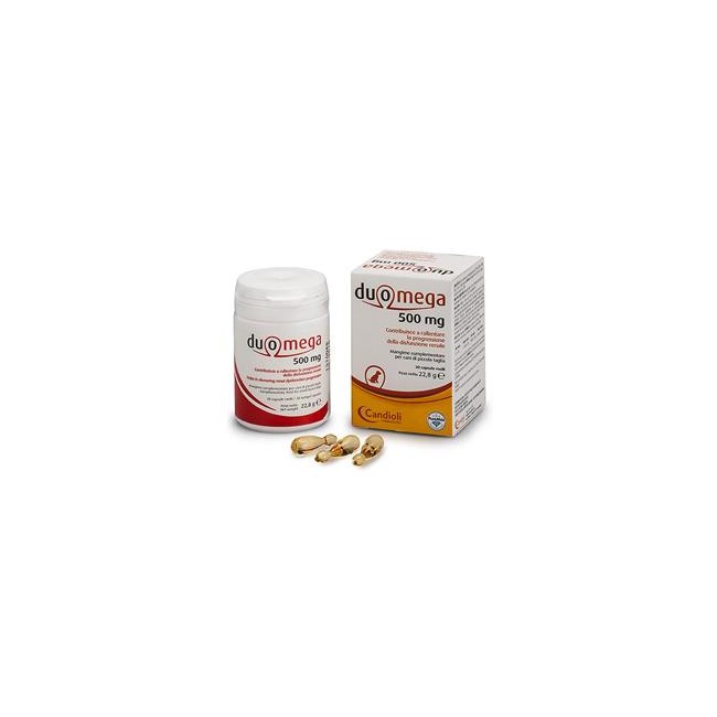 Candioli Duomega Cani Piccoli 30 Capsule Molli 500 Mg
