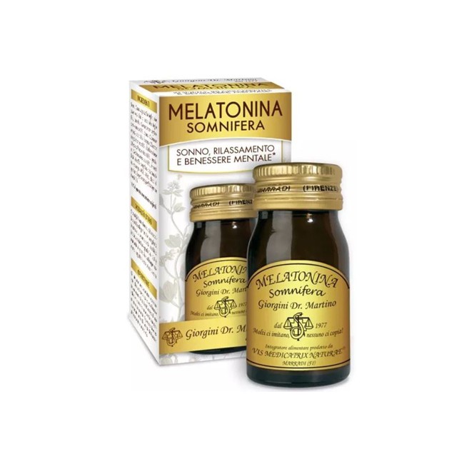 Dr. Giorgini Melatonina Somnifera 60 Pastiglie Dr. Giorgini Melatonina Somnifera 60 Pastiglie