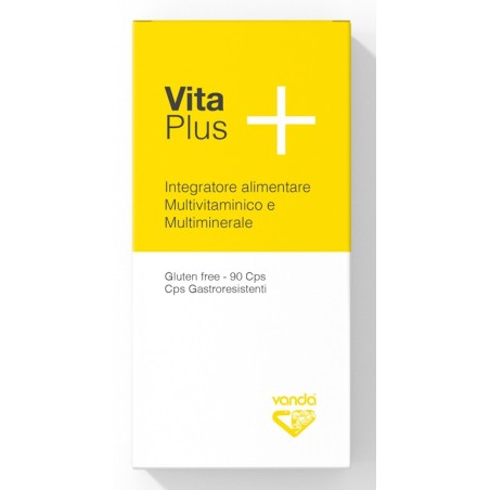 Vanda Omeopatici Vitaplus 90 Capsule Flacone 69,6 G Vanda Omeopatici Vitaplus 90 Capsule Flacone 69,6 G