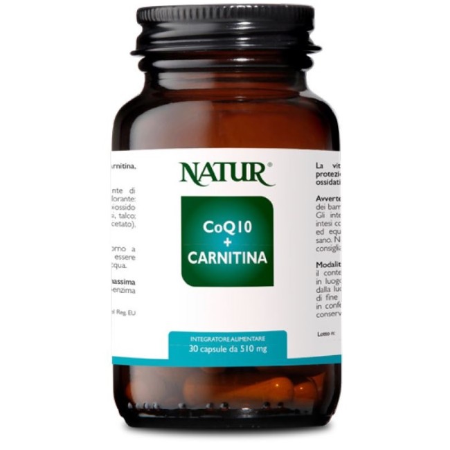 Natur Coq10+carnitina 60 Capsule Natur Coq10+carnitina 60 Capsule