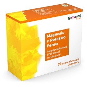 Towa Pharmaceutical Magnesio E Potassio Arancia Pensa 24 Bustine Effervescenti