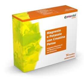 Towa Pharmaceutical Magnesio E Potassio Con Creatina Arancia Pensa 14 Bustine