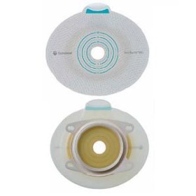 Coloplast Placca Per Urostomia Colostomia Ileostomia Sensura Mio Click Sistema A Due Pezzi Flangia 60 Mm Foro Ritagliabile 10-55