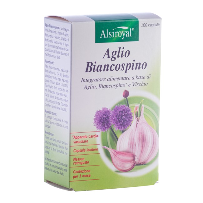 Dott. C. Cagnola Aglio Biancospino 100 Capsule Dott. C. Cagnola Aglio Biancospino 100 Capsule