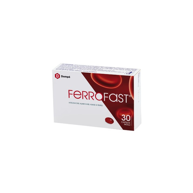 Dompè Ferrofast 30 Capsule Molli Dompè Ferrofast 30 Capsule Molli