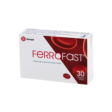 Dompè Ferrofast 30 Capsule Molli Dompè Ferrofast 30 Capsule Molli