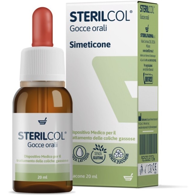 Sterilfarma Sterilcol Gocce Orali Sospensione Gastrofunzionale Flaconcino 20 Ml Sterilfarma Sterilcol Gocce Orali Sospensione Gastrofunzionale Flaconcino 20 Ml