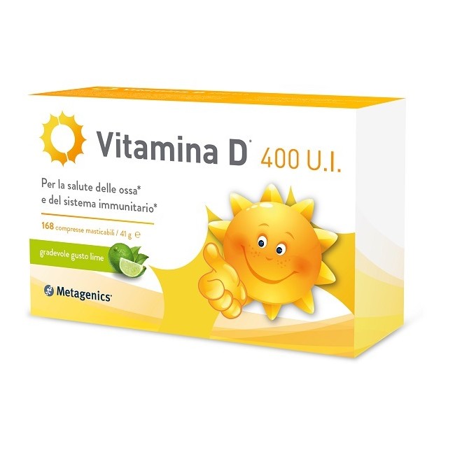 Metagenics Vitamina D 400 Ui 168 Compresse Metagenics Vitamina D 400 Ui 168 Compresse
