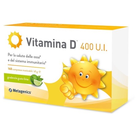 Metagenics Vitamina D 400 Ui 168 Compresse Metagenics Vitamina D 400 Ui 168 Compresse