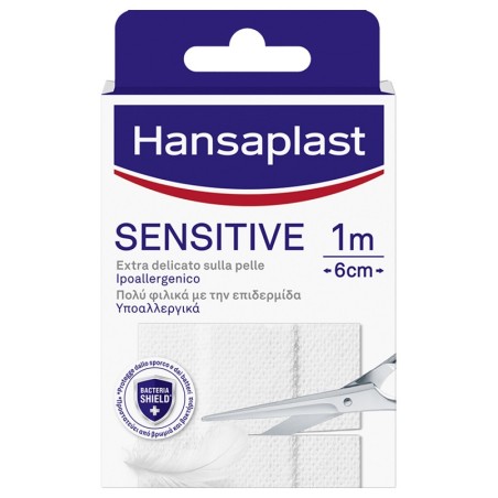 Beiersdorf Hansaplast Striscia Sensitive Pretagliata 1x6cm 10 Pezzi Beiersdorf Hansaplast Striscia Sensitive Pretagliata 1x6cm 10 Pezzi