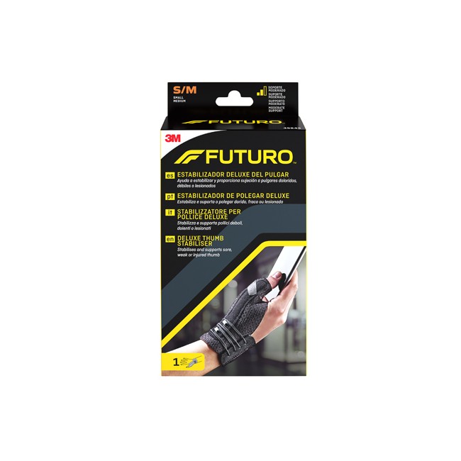 3m Stabilizzatore Per Pollice Futuro Nero Large/extra Large 1 Pezzo 3m Stabilizzatore Per Pollice Futuro Nero Large/extra Large 1 Pezzo