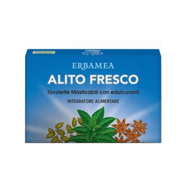 Erbamea Alito Fresco 30 Tavolette Masticabili Blister Erbamea Alito Fresco 30 Tavolette Masticabili Blister
