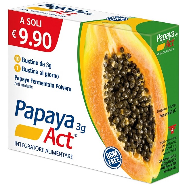 F&f Papaya Act 3g 10 Bustine F&f Papaya Act 3g 10 Bustine