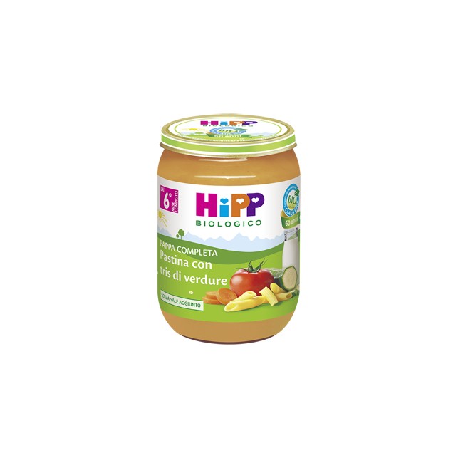 Hipp Bio Hipp Bio Pappa Pronta Pastiglie Tris Di Verdure 190 G Hipp Bio Hipp Bio Pappa Pronta Pastiglie Tris Di Verdure 190 G