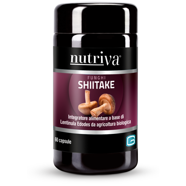 Giuriati Group Nutriva Shiitake Bio 60 Capsule Giuriati Group Nutriva Shiitake Bio 60 Capsule